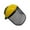 Yellow, variant on figatia Trimming Full Face Protector Adjustable Mesh Visor Versatile Protective Screen for Outdoor Work Professional Blue