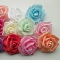 thumbnail image 6 of 25/50/100Pcs Artificial PE Foam Rose Flowers Head DIY Wedding Home Room Decor Multi-color PE Foam, 6 of 8