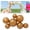 7pcs Brown, variant on Reusable Inflatable Balloon Garland Arch Kit, 18ft 3/7 PCS Linked Pvc Balloons with Elastic Bands, Quick & Easy to Inflate and Set up for Weddings & Party (7PCS Purple)