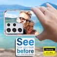 thumbnail image 4 of Samsung Galaxy S21 Ultra Case Mirror with [Four Corner Thick Guard Shockproof] Hard Mirror Back Soft Bumper Slim Protective Cover Girly Makeup Touch up and Back Camera Selfies for Girl Women, 4 of 16