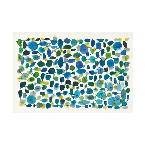 Cheryl Warrick 'Mid Century III Crop' Canvas Art