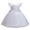 White, variant on Krdevn Girls Bow Flutter Sleeve Tulle Pageant Dress, Satin Princess Formal Party Gown for Toddler Wedding Birthday,White