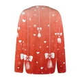 thumbnail image 6 of Valentine's Day Cardigans for Women Love Heart Graphic Y2K Button Open Front Sweaters Valentines Day Outfits, 6 of 6