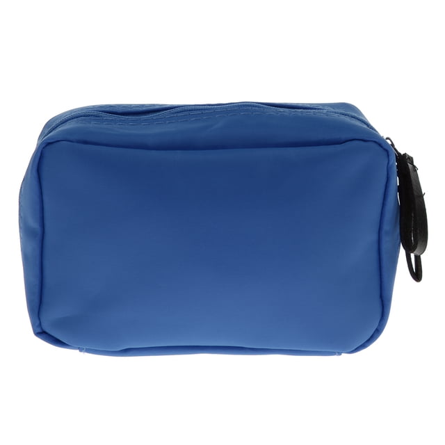 Bolsa De Almacenamiento De Maquillaje De Viaje Impermeable Organizador De Artículos De Tocador Para Mujeres Azul Sunnimix Monedero de maquillaje de nailon