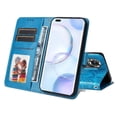 thumbnail image 5 of Funda tipo cartera GANGXUN para Huawei Nova 9 Pro , diseño girasol, cuero PU, soporte, cierre magnético, tarjetero, 5 of 5