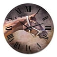 thumbnail image 2 of Designart 1 in Quartz Farmhouse Wall Clock, 2 of 5