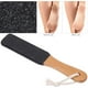 thumbnail image 4 of Whataatahia \ 2 limas para pies, removedor de callos, rallador de talón, mango de madera, lima de pedicura, lima de pies para piel muerta profesional, color negro, 4 of 7
