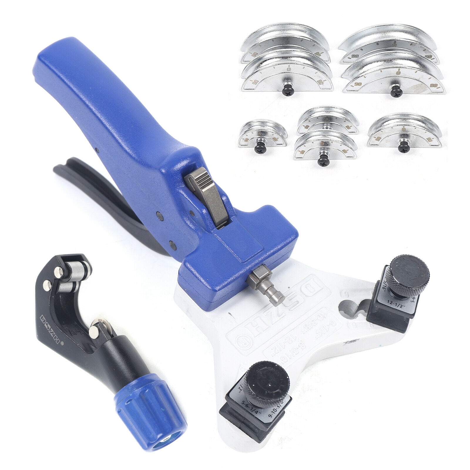 Pipe Tools HVAC Refrigeration Ratchet Tube Bender & Pipe cutter Copper Tubing Set WK666 Pipe