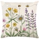 thumbnail image 3 of Fundas de almohada florales de 18.0 x 18.0 in, juego de 4 fundas de almohada de miel de abeja amarilla, fundas de cojín decorativas para primavera y verano para sofá, 3 of 5