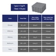 thumbnail image 4 of Noble House 12" Pebble Plastic Interlocking Deck Tiles, Waterproof Anti-Slip Outdoor Flooring, Gray, 12 PCS, 4 of 15