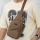 thumbnail image 1 of onlyliua Liquidación Mochila Bandolera con Correa y Orificio para Usb y Orificio para Auriculares Mochila con Correa Mochila de Senderismo Bolso Bandolera Multiusos, 1 of 7