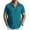 Lake Blue, variant on COOFANDY Short Sleeves Button Down Shirt Casual Shirts for Men Beach Wedding Shirts