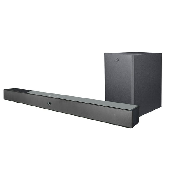 Barra de Sonido STF Home Audio Roku 2.1 con Subwoofer inalámbrico