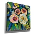 thumbnail image 2 of Epic Graffiti 'Peony Garden' by Jeanette Vertentes, Canvas Wall Art, 37"x37", 2 of 2