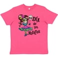 thumbnail image 3 of Inktastic DÃ­a De Los Muertos Girl with Skull Balloon Youth T-Shirt, 3 of 5