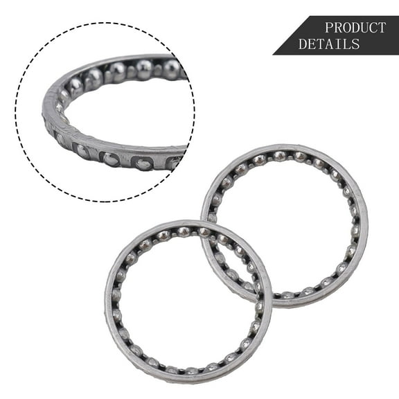 2Pcs Electric Scooter Steeringball Bearing Front Wheel Headset Ball Bearing 37Mm