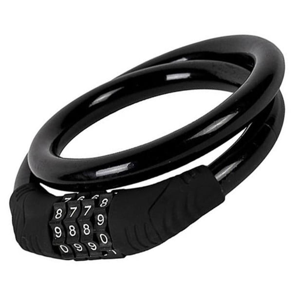 Bloqueo Para Bicicleta, Bloqueo De Código De Número, Alta Seguridad, Combinación Reiniciable, Bloqueo De Cable De Bicicleta Para Bicicleta Al Aire Libre Guardurnaity OD009306-00