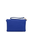 thumbnail image 4 of Bolso de mano Bag Fashion con forma de rompecabezas con forma de sobre, bandolera, azul, 4 of 7