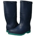thumbnail image 3 of stormtracks boy's blue and green waterproof rubber boots, 3 of 7