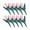 Pink Flower, variant on jinwen 10Pcs Garden Edging Fake s Lawn Edging for Driveway Lawn Ornament Red Flower