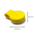 thumbnail image 4 of MiReDe Shower Curtain Keeper, Shower Curtain Clips, Easy to Install, Pack of 4, Buttercup Yellow, 4 of 5