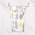 thumbnail image 5 of Coolnut Cartoon Space Bathroom Towel Set Absorbent Soft 3-Piece Bath Towel Hand Towel Washcloth Decorative Towels for Bathroom Gym Hotel Beach Swimming Pool Washcloth Gift, 5 of 7