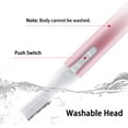 thumbnail image 4 of Electric Eyebrow Trimmer Women Face Razors Mini Shaver Battery Operated Small Facial Hair Remover With Comb Personal Epilator For Face Neck Fuzz Lips Body Arms Leg, 4 of 9