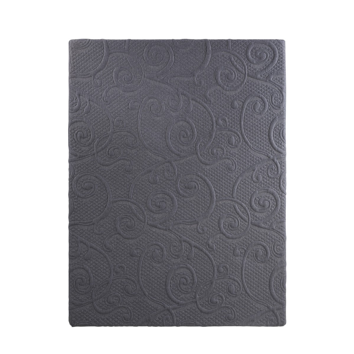 Miekor Furniture 14-inch California King Size Bed Mattress Gel-Infused Memory Foam Hybrid Mattress, Dark Gray, Mattress in a Box, Medium Firm Comfort No5052