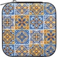 thumbnail image 2 of Coolnut Mexican Talavera Ceramic Travel Jewelry Box Small Portable Jewelry Case for Ring Earring Necklace Jewellery Organizer Storage for Women Girls Women Gifts, 2 of 7
