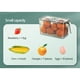 thumbnail image 3 of Cajas De Almacenamiento, Contenedores De Alimentos Tupperware, Plstico Transparente, 10 Unidades, Para Guardar Sobras, Para Organizar La Despensa, Para Alimentos Congelados, 10 Piezas, Ukhbmc, 3 of 8