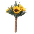 thumbnail image 4 of Sunflower Bridal Bouquet Artificial Wedding Bride, 4 of 8