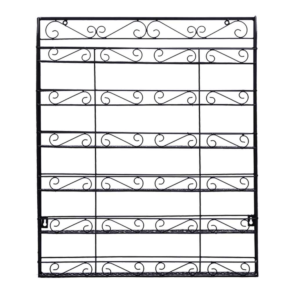 Zeeyh 6 Tier Metal Nail Polish Display Organizer Wall Rack Holder Room ...