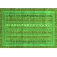 thumbnail image 1 of Ahgly Company Indoor Rectangle Abstract Green Modern Area Rugs, 2' x 5', 1 of 4