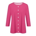 thumbnail image 4 of Fall Cardigan Sweaters for Women Lightweight 2026 Long Sleeve Button Down Open Front Cardigan, M, 4 of 6