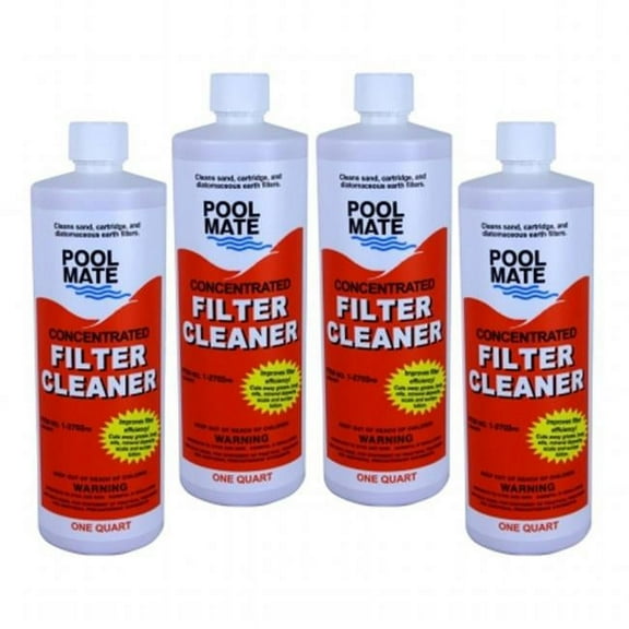 Pool Mate 1-2702-04 Liquid Filter Cleaner For Swimming Pools