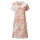 thumbnail image 3 of WILLBEST Vestidos De Verano Para Mujer Vestido Casual Con Estampado Floral Para Mujer Cuello Redondo Vacaciones Uso Diario Primavera Verano Básico Cómodo Elegante Atuendo Femenino 3072, 3 of 3