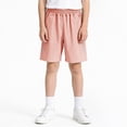 thumbnail image 2 of NOLDARES Toddler Boys blend Cotton Athletic Running Shorts, Kids Summer Casual Fashion Soccer Shorts(Pink,13-14 Years), 2 of 5