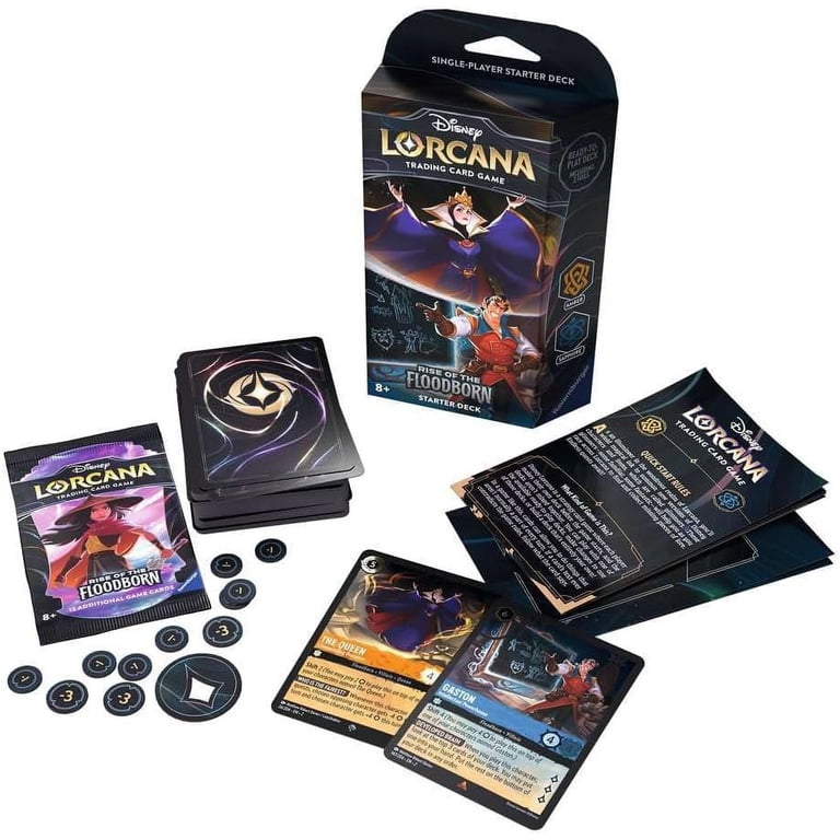 walmart lorcana starter deck Ravensburger Disney TCG: Into The Inklands - Amber & Emerald Single-Player | Engaging Gameplay | Over 200 Original Disney Artworks Use the powers of Sapphire to grow your inkwell Disney Lorcana Trading Cards Collectibles