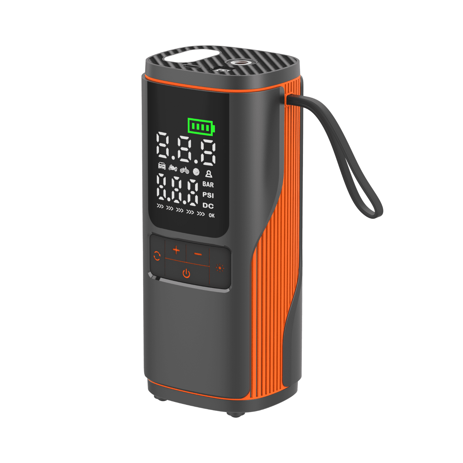 Tire Inflator Portable Air Compressor, 150PSI Car Tire Pump with Real - Time Pressure Display for Cars, Motorcycles, Bicycles, Ball Bikes, Dual - Use Type