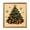 Golden 20CM, variant on DIY Christmas Pearl Diamond Painting Art Kit with Frame, Premium Acrylic Canvas with Dimensional 3D Pearl Beads, Christmas Wall Decor Craft Kit for Adults, Beginners and DIY Lovers (Golden a, A)