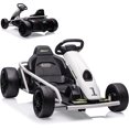thumbnail image 4 of Historyli Kart para adolescentes,batería grande de 24 V y 9 Ah,motores duales de 300 W extra potentes,derrape rápido de 13 km/h con música y bocina,carga máxima de 79 kg, 4 of 8