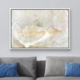 thumbnail image 2 of wall26 Framed Canvas Print Wall Art Pastel Orange Gray Paint Landscape Abstract Shapes Illustrations Minimal Decorative Contemporary Multicolor for Living Room, Bedroom, Office - 24"x36" Wh, 2 of 5