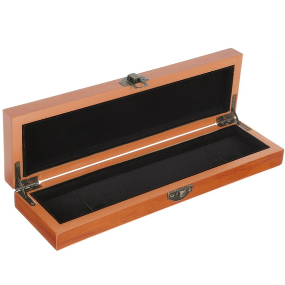 MERRYHAPY Portable Wooden Harmonica Carrying Case Storage Box Protects Against Dust Sunlight and Shock
