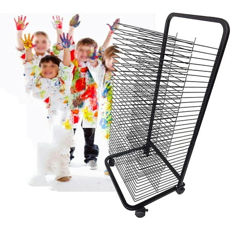 30-Layer Drying Easel Can Be Folded Up and Down Art Drying Rack, Canvas ...