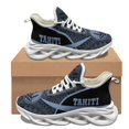 thumbnail image 1 of Zapatos vulcanizados de verano con diseño de bandera de Tahití, zapatillas polinesias tribales, cómodas y transpirables, zapatillas para correr al aire libre a la moda, nuevos, 1 of 6