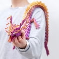 thumbnail image 4 of 47.3inch Super Large 3D Printed Dragon Models,Flexible Joint Animal lacertid Figurines, 3D Printing Stuff Cheap,Stress Relief, Fidget restlessness, ADHD Toys, Surprise Fantasy Gifts (47.3inch), 4 of 9
