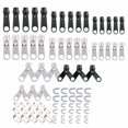 thumbnail image 1 of babydream1 84pcs/Bag Zipper Repair Kit Zip Slider Rescue Universal Zippers Head Clothes Bag Tent Sewing Tool, 1 of 1