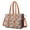 Light Pink Football, variant on Teacher Tote Bag,Maroon Footballs Pattern Teacher Utility Tote Bag,Large Work Tote Bags for Women with Multiple Pockets,Top Zipper Closure,13.8x10.6x6.7 Inch