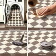 thumbnail image 6 of 2x8 Trellis Runner Rug,Hallway Runner Rug with Rubber Backing, Checkered Kitchen Non Skid Carpet Runners Washable Indoor Mat for Kitchen Entryway Bathroom Hallway, 6 of 7