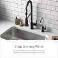 thumbnail image 3 of Moen F7600BL SIP One-Handle High Arc Beverage Faucet, Matte Black, 3 of 5